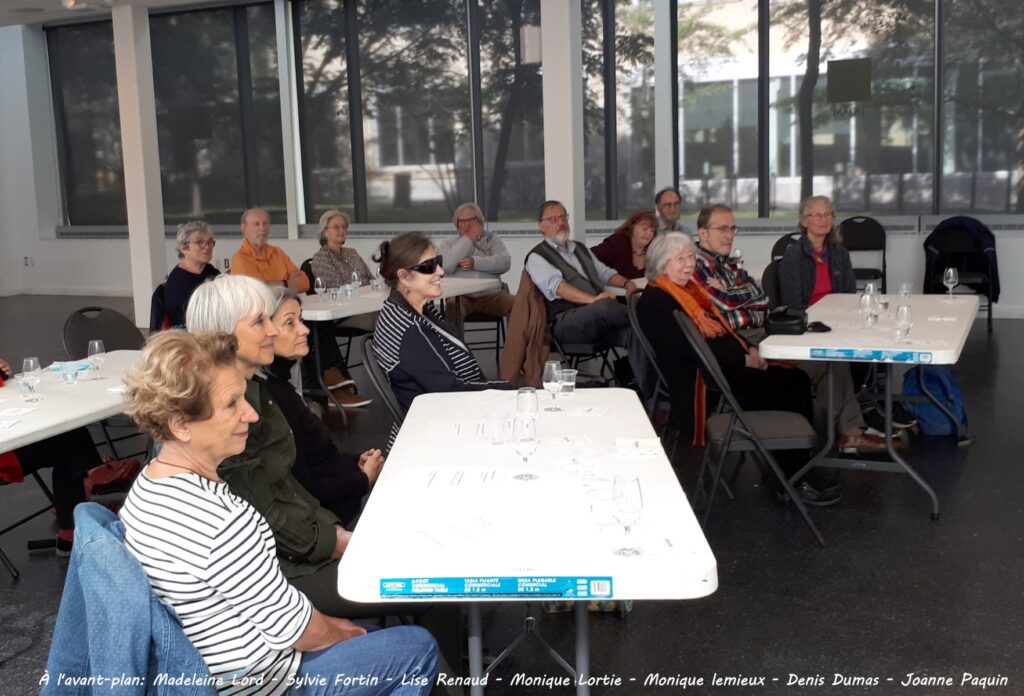 Conférence sur le vin, suivie d’une dégustation