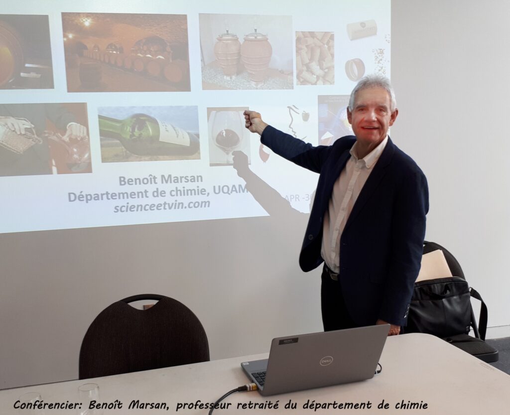 Conférence sur le vin, suivie d’une dégustation